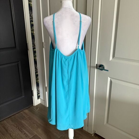 NWT Show Me Your Mumu Summer Blue Lexington Mini Dress Size XL - Picture 3 of 6